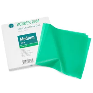 Ongard Rubber Dam Mint, Latex, Medium, Box of 36